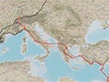 Mapa cesty