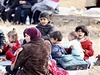 Uprchlíci z Adry na cest do Damaku, ilustraní foto
