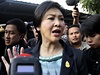 Thajská premiérka Jinglavak inavatrová. 