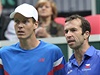 Tomá Berdych a Radek tpánek