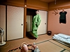 Kláterní pokoje jsou pekvapiv prostorné. Tady jste opravdu v Japonsku.
