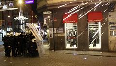 Turecká policie zasahuje p�i protestech