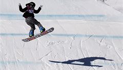Peetu Piiroinen na slopestylové trati.
