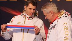 Ji�í Kejval (vlevo) a Milo� Zeman.