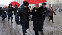Rusk policie zatkala sympatizanty nezvisl televize Do 
