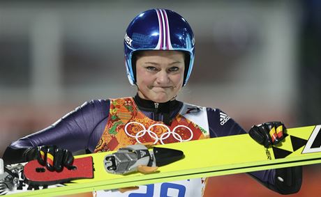 Nmka Carina Vogtová vyhrála premiérový olympijský závod ve skoku en