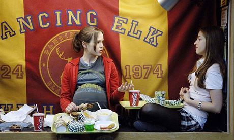 Ellen Pageová ve filmu Juno.
