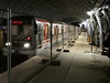Rekonstrukce stanice praského metra Národní tída (na snímku z 11. února) se blíí do závrené fáze.