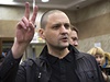 Ruský opoziní aktivista Sergej Udalcov.