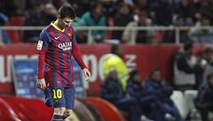 V novinch se o mn pou li, ekl Messi. S Barcelonou vzhl k titulu
