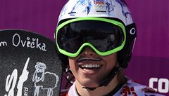 Eva Samková p�i olympijském závod�