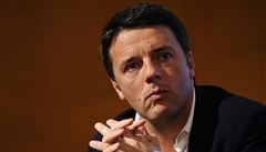 Lídr Demokratické strany Matteo Renzi. Renzi byl italským prezidentem pověřen sestavením nové vlády.
