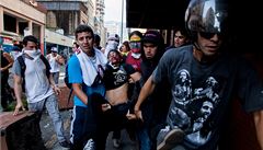 Protivldn protesty ve Venezuele maj u pes tucet obt na ivotech