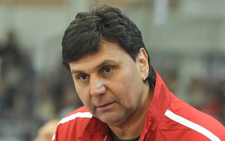 Trenér Vladimír Růžička.