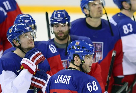 Čeští hokejisté těžko zkousávají čtvrtfinálové vyřazení