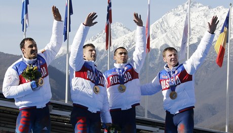 Poslední ruskou zlatou medaili přidala posádka čtyřbobu
