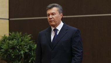 Viktor Janukovy na pten tiskov konferenci.