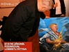 editel Státního pozemkového úadu Petr ovíek daroval podle televize Nova podnikateli Ivo Rittigovi obraz, který ho zpodobuje jako boha Dia.