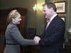 Kanadský ministr zahranií John Baird se seel s Julijí Tymoenkovou.