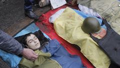 Ukrajina za��v� nejkrvav�j�� den ve sv� samostatn� historii