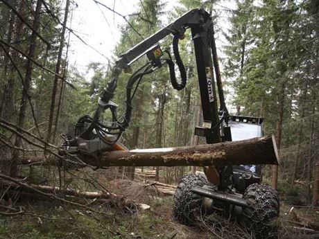 Návrh prosazovaný ministrem Ivanem Fuksou by vedl ke klání harvestorových kolos s gigantickými lesními spekulanty.