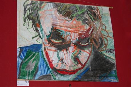The late Heath Ledger figures in one of artist Krytof Marschals more brooding portraits