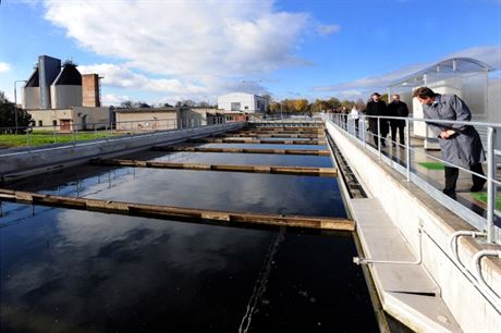 Rekonstrukce čističky odpadních vod v Lounech za zhruba 170 milionů korun skončila loni.