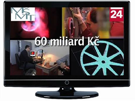 Televizní kampa na 60 miliard vdeckých dotací z EU bude stát 60 milion korun.