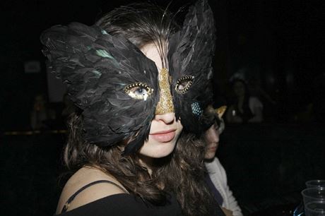 Masks were in fashion for the most recent mysterious screening