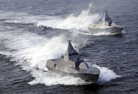 Koncem roku 2009 se védské námonictvo dokalo dvou korvet tídy Visby. Údajn jsou zatím tmi nejneviditelnjími lodmi svta.