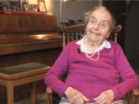 Alice Herz-Sommer swam daily until the age of 97, plays Scabble at the weekend and her piano every day; she remains an eternal optimist