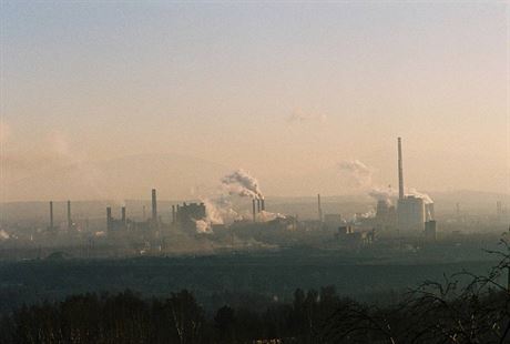 A view of the ArcelorMittal (former Nová huť) plant in Ostrava