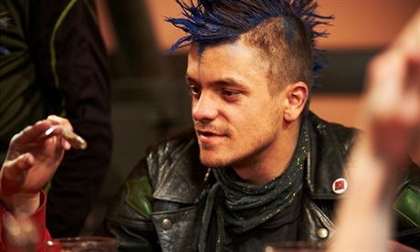 Jiří Mádl masterfully plays the young unemployed punk Jerry, a lost wild child in search of a father figure (with parenthood and spirituality the twin themes of the film)
