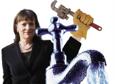 Alena Vitásková is poised to take hold of the tap but is awaiting an analysis of current Czech water services regulation before taking the next official steps to take over responsibility for the sector