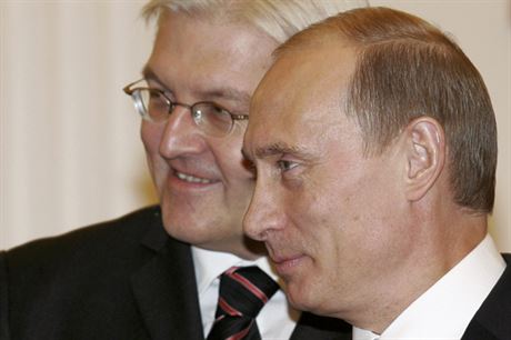 Frank-Walter Steinmeier s Vladimirem Putinem.