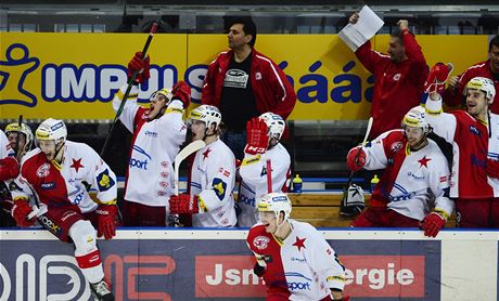 tastná stídaka Slavie po rozhodujícím nájezdu