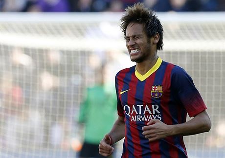 Neymar tko zkousává poráku Barcelony