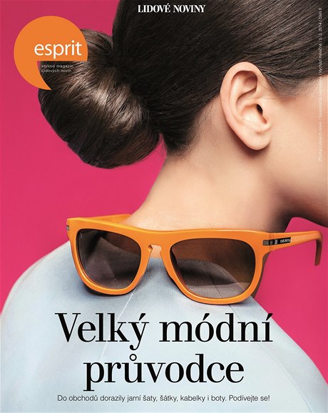 Titulní stránka espritu LN o jarní a letní mód.