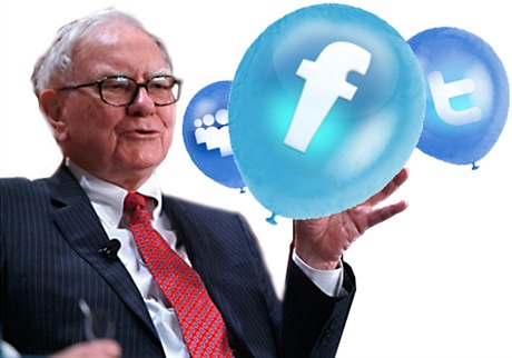 Vtec z Omahy, Warren Buffett, tvrdí, e by si investoi mli dát dobrý pozor na internetové sociální sít. Jsou prý pedraené.
