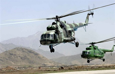 Russian-made Mi-17s in Afghanistan