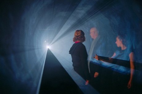 From Line Describing a Cone by Anthony McCall