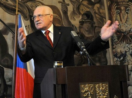 Václav Klaus personally viewed the appeal