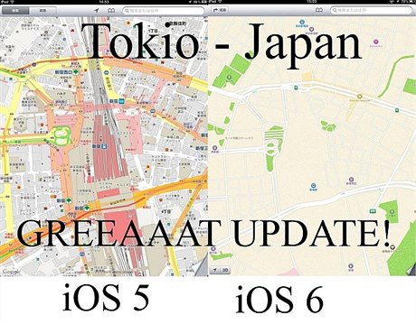 Apple sklidil za své mapy v nové verzi operačního systému spoustu „pochvalných“ příspěvků. Tento se například objevil na serveru Mashable.com.