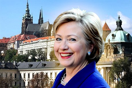 V metropoli nad Vltavou se v pondělí setkají dva šéfové diplomacií – Spojených států a Česka –, kteří mohou mít společnou snahu o získání prezidentských postů. Příští oficiální návštěvu Prahy by Hillary Clintonová mohla absolvovat v nové roli nejmocnější