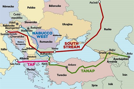 Plyn z kaspického regionu se na unijní trh zanedlouho přece jenom dostane, ovšem nikoli plynovodem Nabucco West. Azerský plyn skrze plynovod TAP napomůže energetické diverzifikaci Řecka a Itálie.