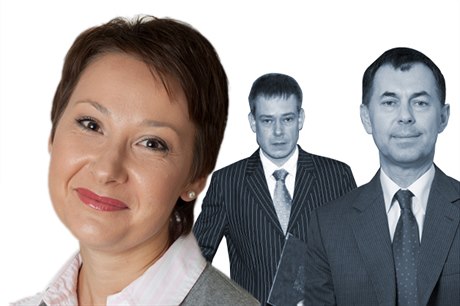 Veronika Kramaíková, Pavel Nmec a Gustáv Slameka.