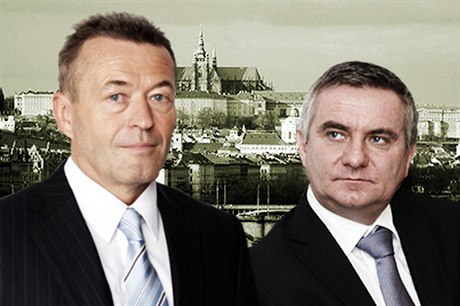 Vystídá Petr Kyntetr (vlevo) hradního kanclée Vratislava Mynáe?