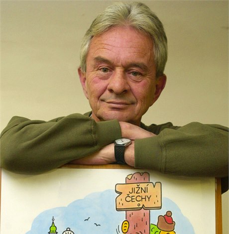 Ilustrátor a karikaturista Jaroslav Kerles.