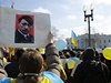 Proti ruské okupaci Krymu se protestovalo i ped Bílým domem ve Washingtonu