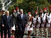 ecký prezident Karolos Papulias a jeho nmecký protjek Joachim Gauck.